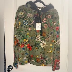 Gucci Multicolor Floral Hoodie